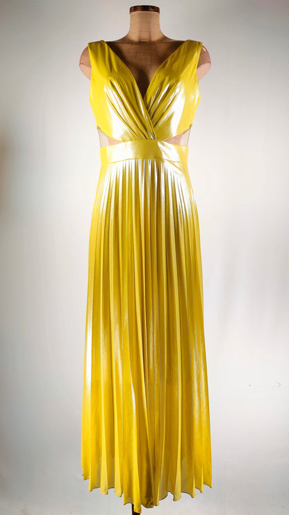 Vestido largo de fiesta lima