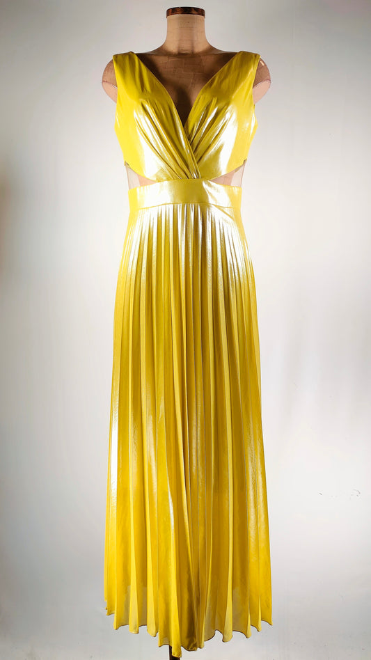 Vestido largo de fiesta lima