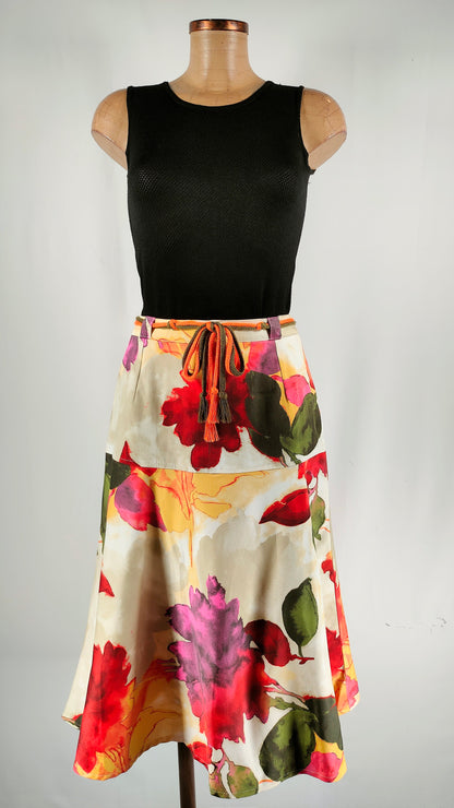 Falda midi estampada Copuysa