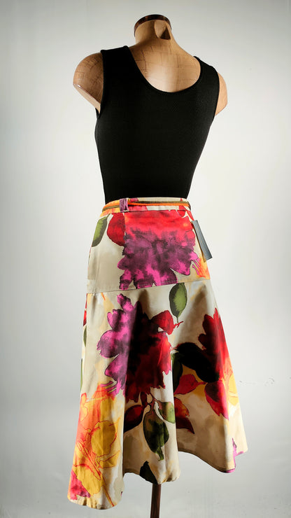 Falda midi estampada Copuysa