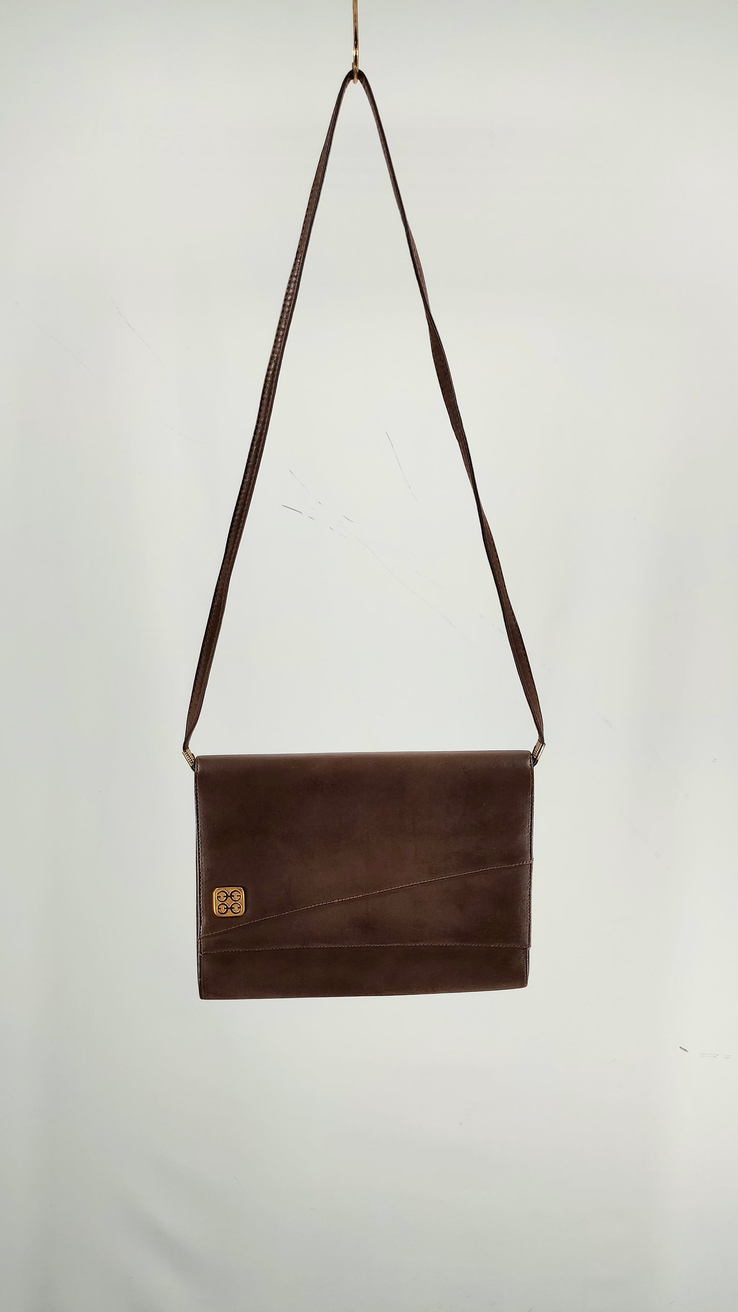 Bolsito marrón vintage