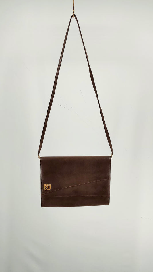 Bolsito marrón vintage