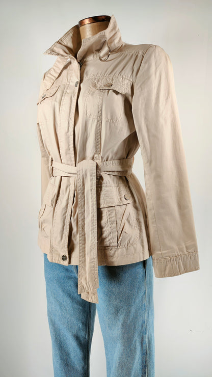 Chaqueta beige ligera Nymphaea