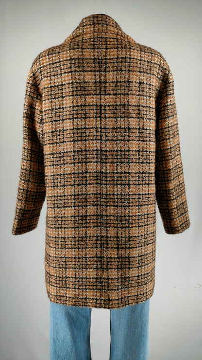 Abrigo jaspeado Massimo Dutti