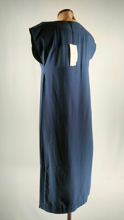 Vestido azul midi SKFK