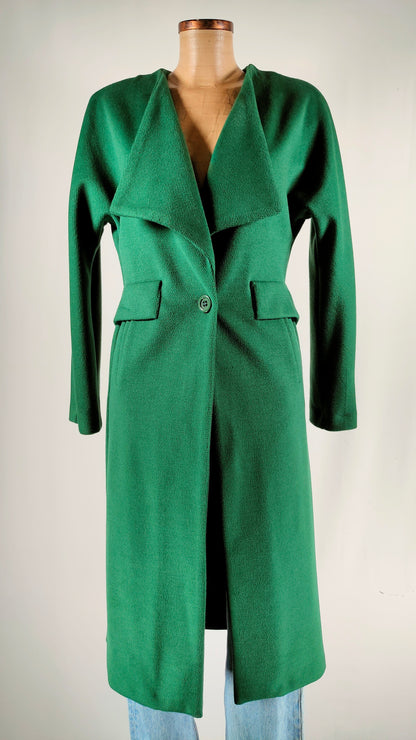 Abrigo verde largo Haveone