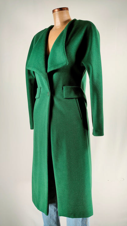 Abrigo verde largo Haveone