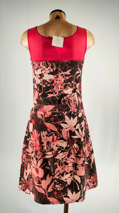 Vestido Skunfunk con transparencia estampado