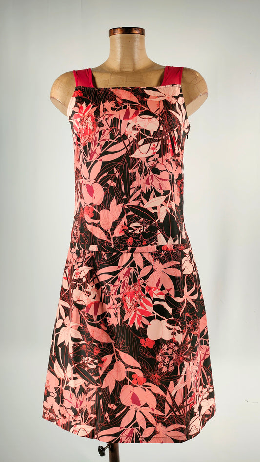 Vestido Skunfunk con transparencia estampado