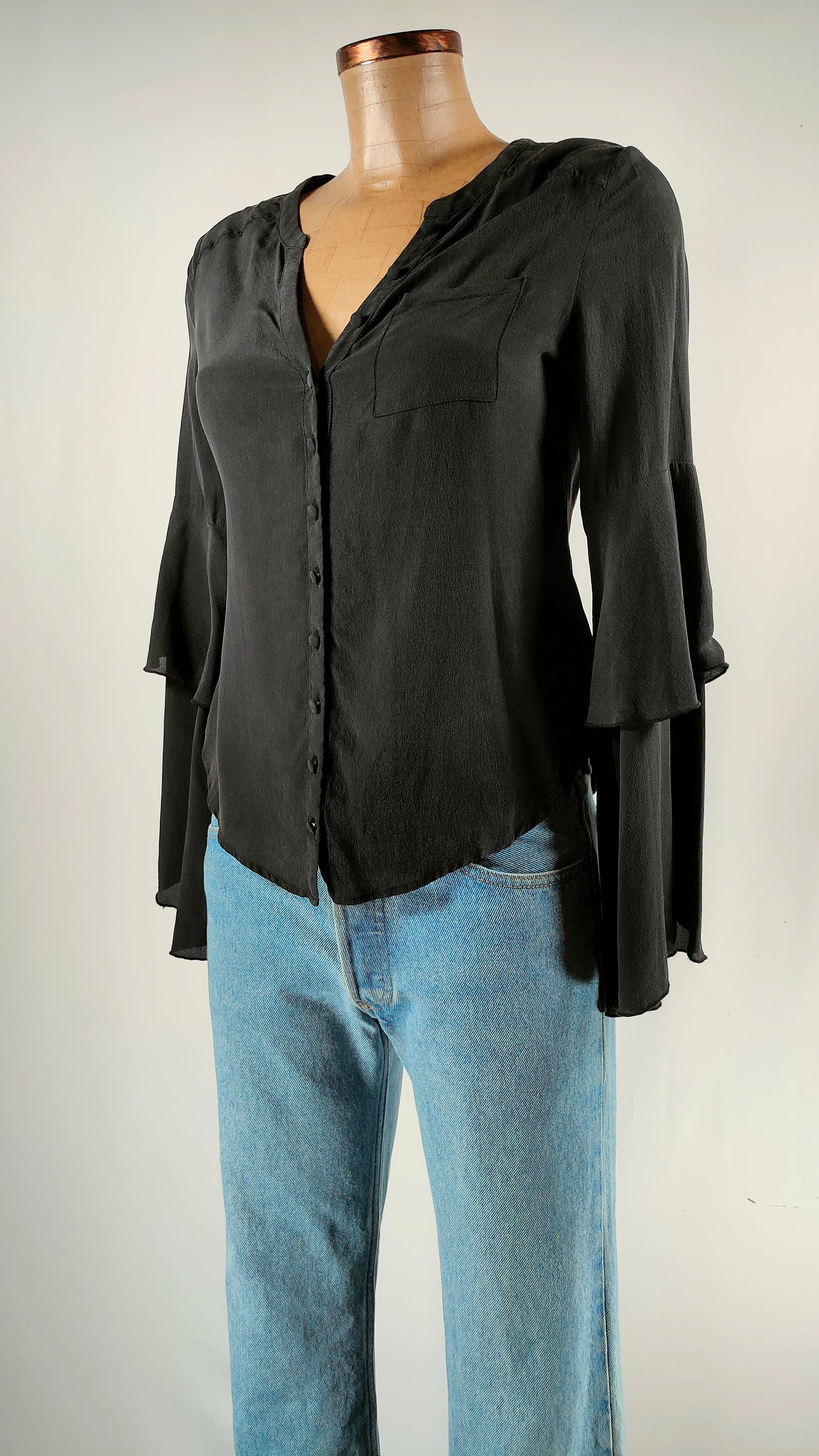Camisa de seda Chasor