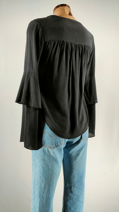 Camisa de seda Chasor