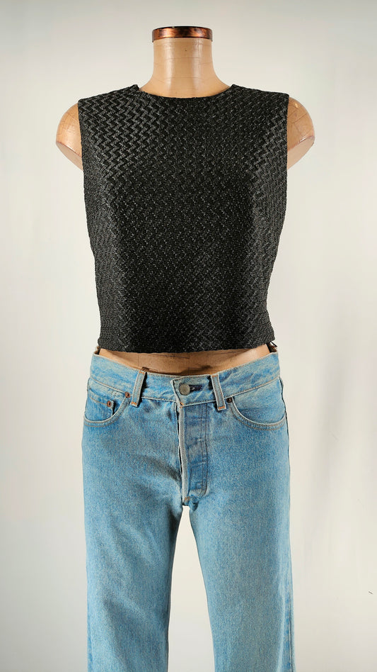 Top efecto brillos Takezo