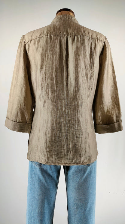 Camisa oro Paz Torras