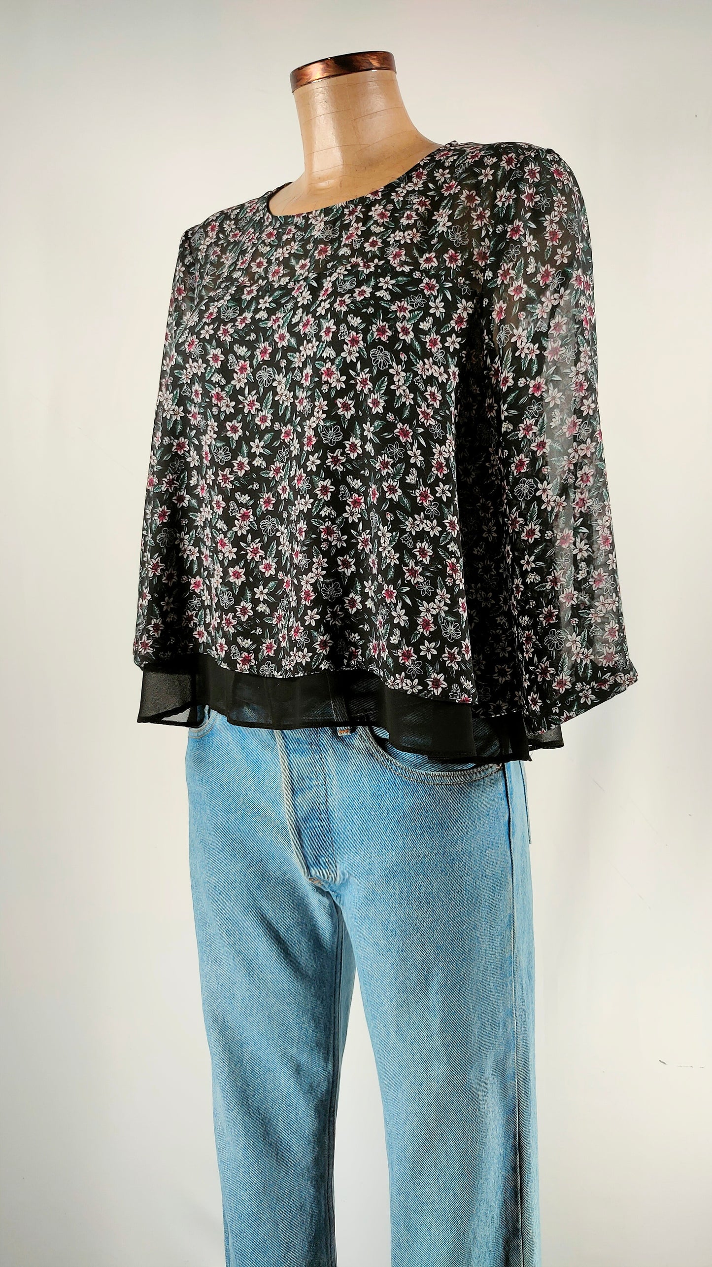 Blusa estampado floral