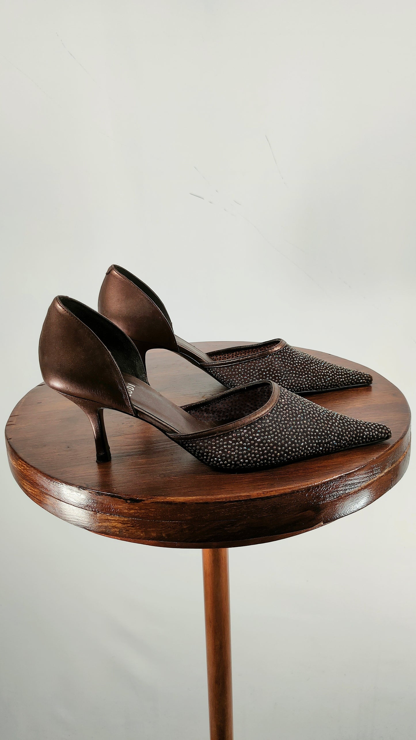 Zapatos Lodi de punta con brillantes