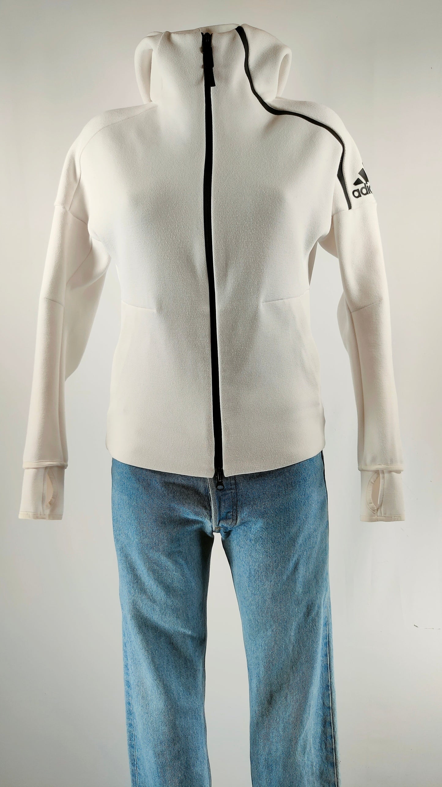 Sudadera Adidas blanca