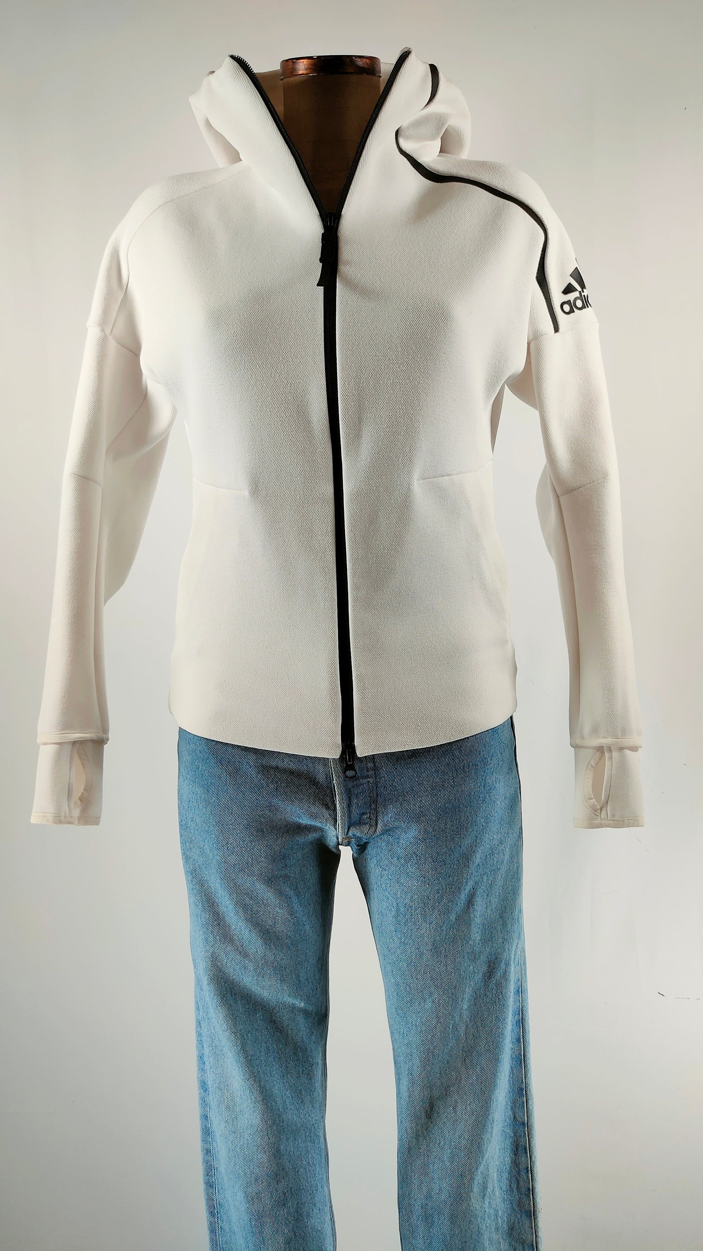 Sudadera Adidas blanca