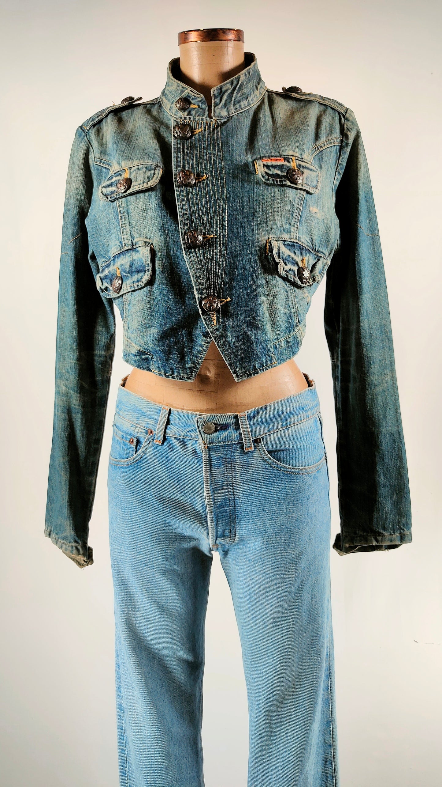 Cazadora Ralph Lauren crop
