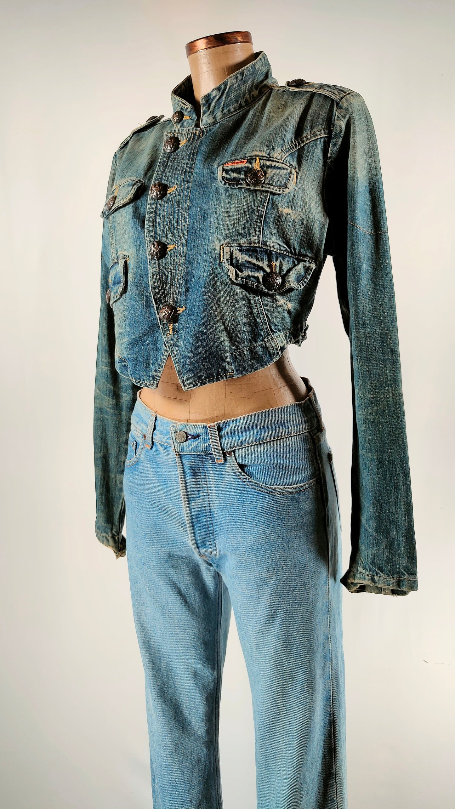 Cazadora Ralph Lauren crop
