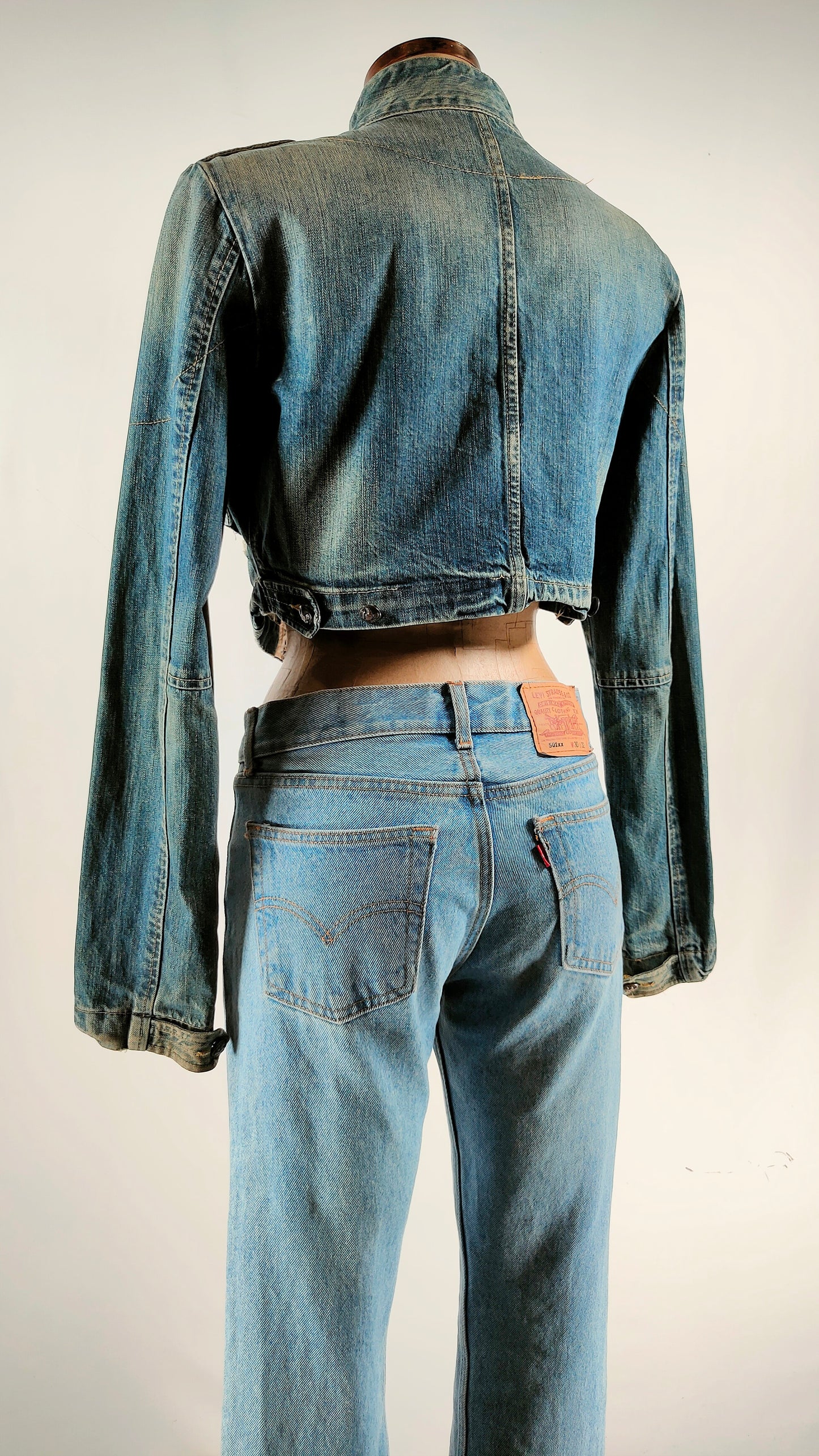 Cazadora Ralph Lauren crop