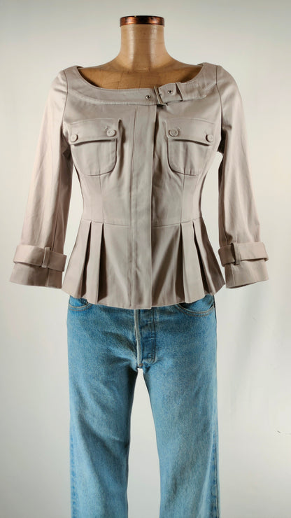 Chaqueta cuello barca Adolfo Dominguez