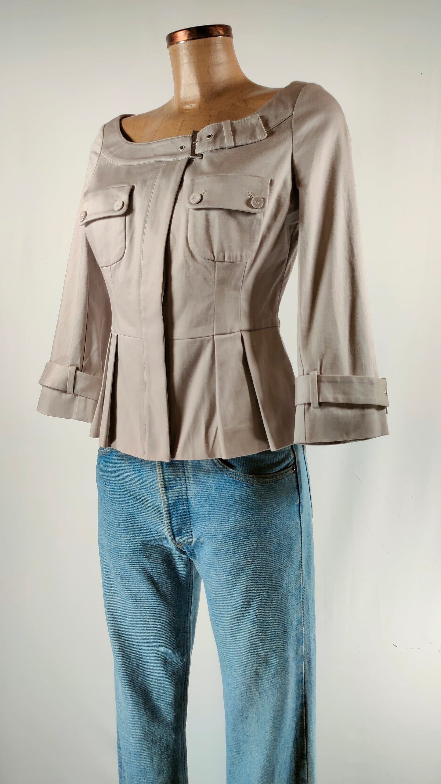 Chaqueta cuello barca Adolfo Dominguez