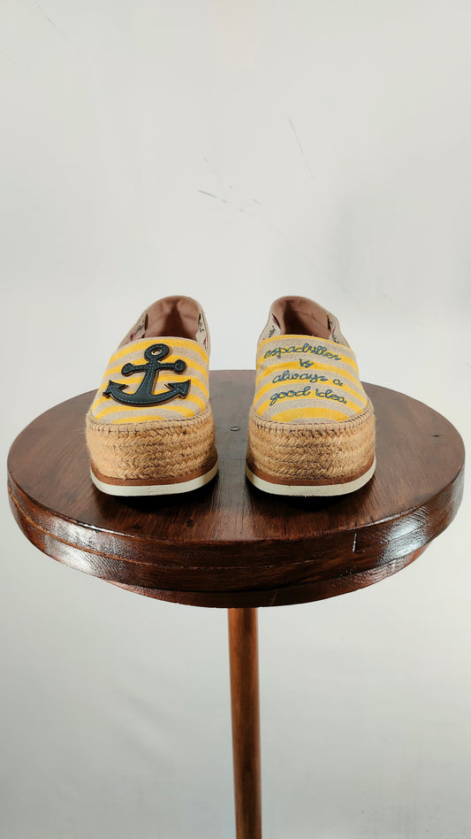 Espardeña espadrilles de rayas