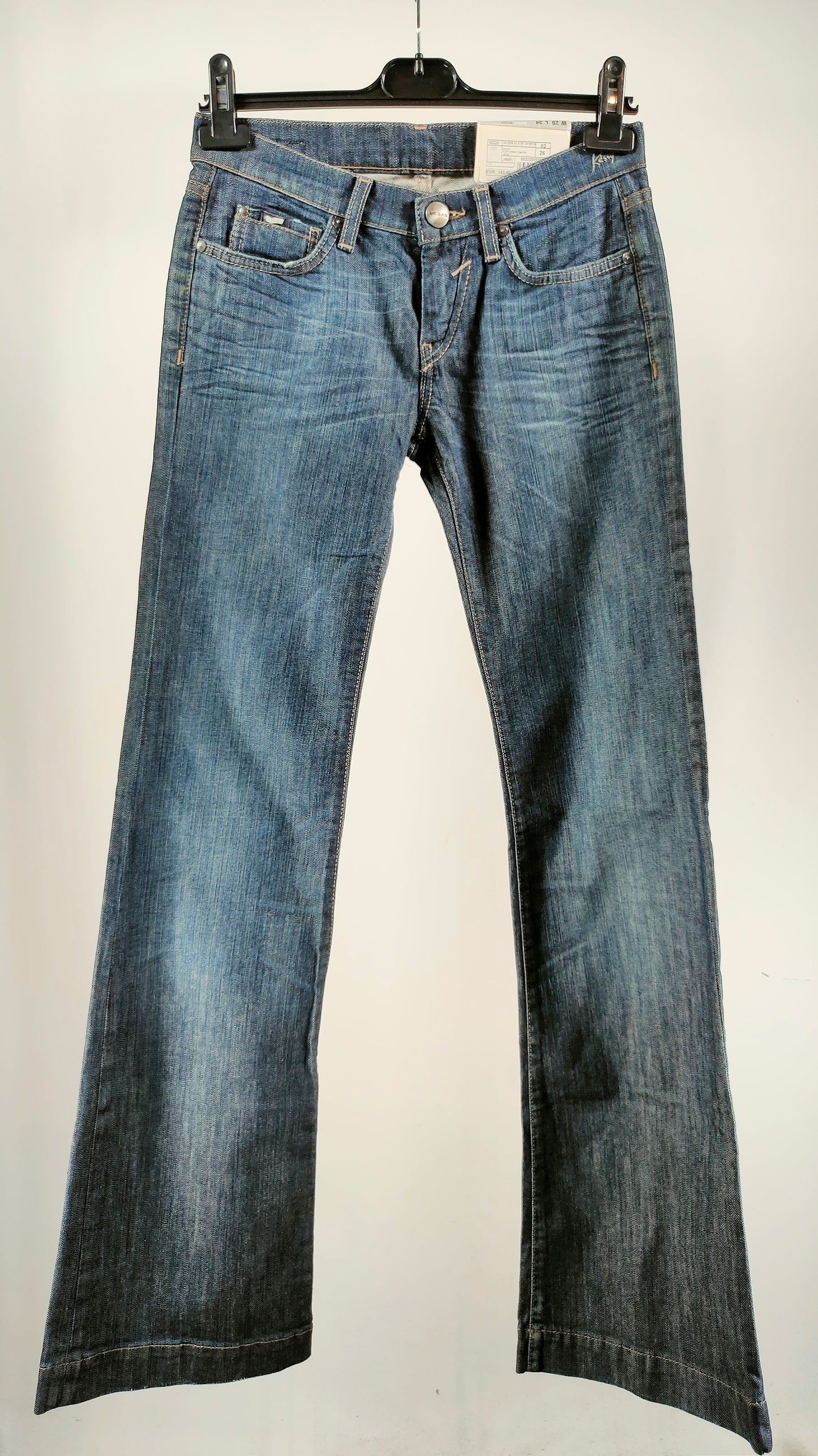 Jeans Gas con acabado de campana