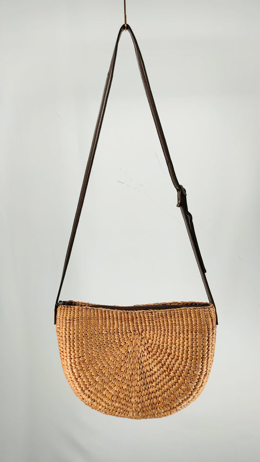 Bolso de capazo encerado