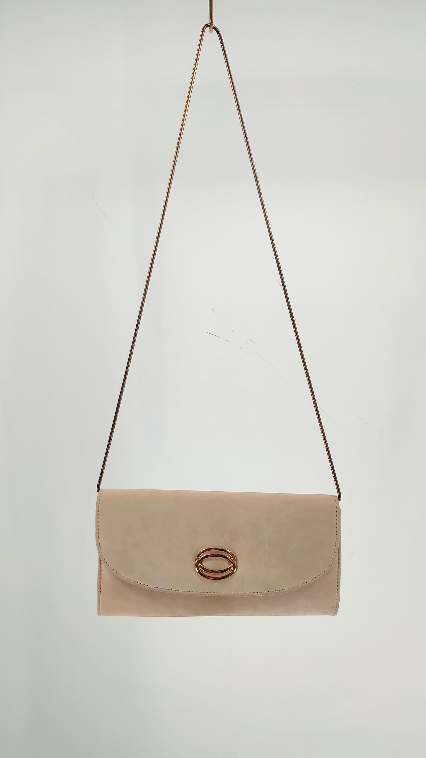 Bolso cartera gris