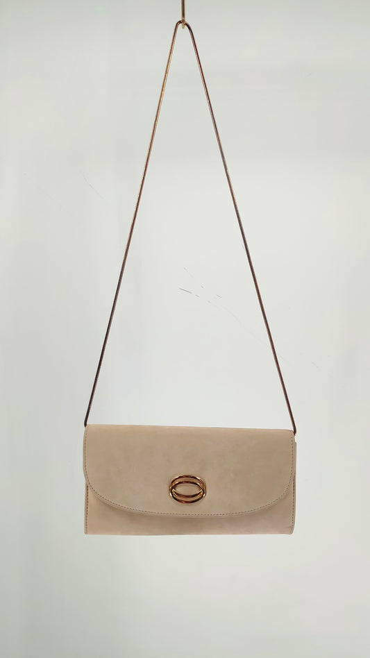Bolso cartera gris