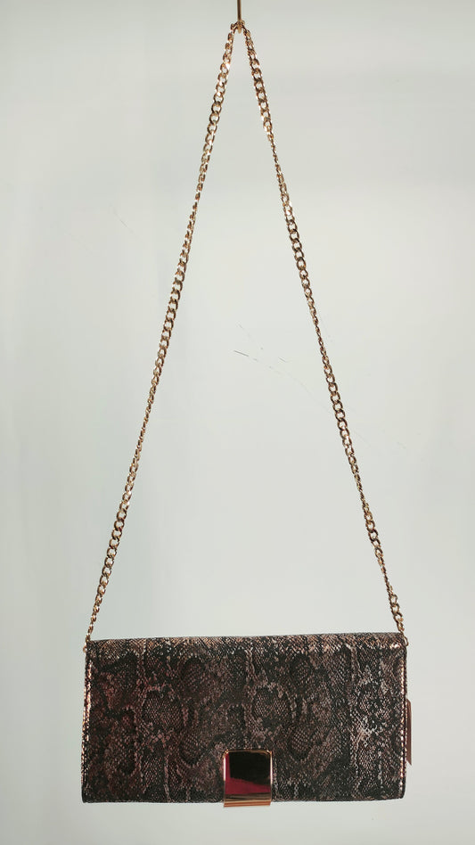 Bolso cocodrilo print Paco Mena