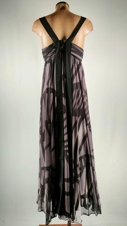 Vestido seda Max Mara estampado