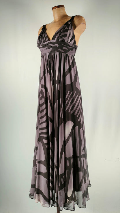 Vestido seda Max Mara estampado