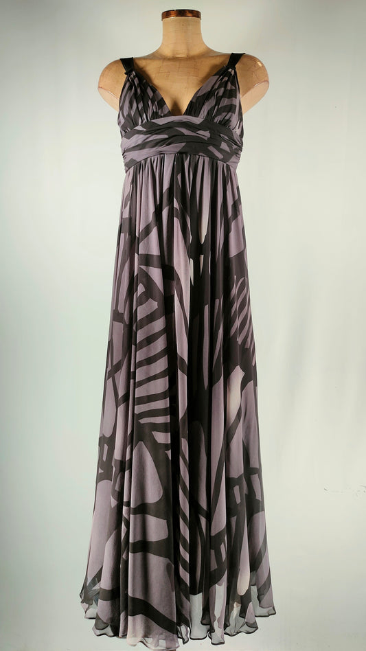 Vestido seda Max Mara estampado