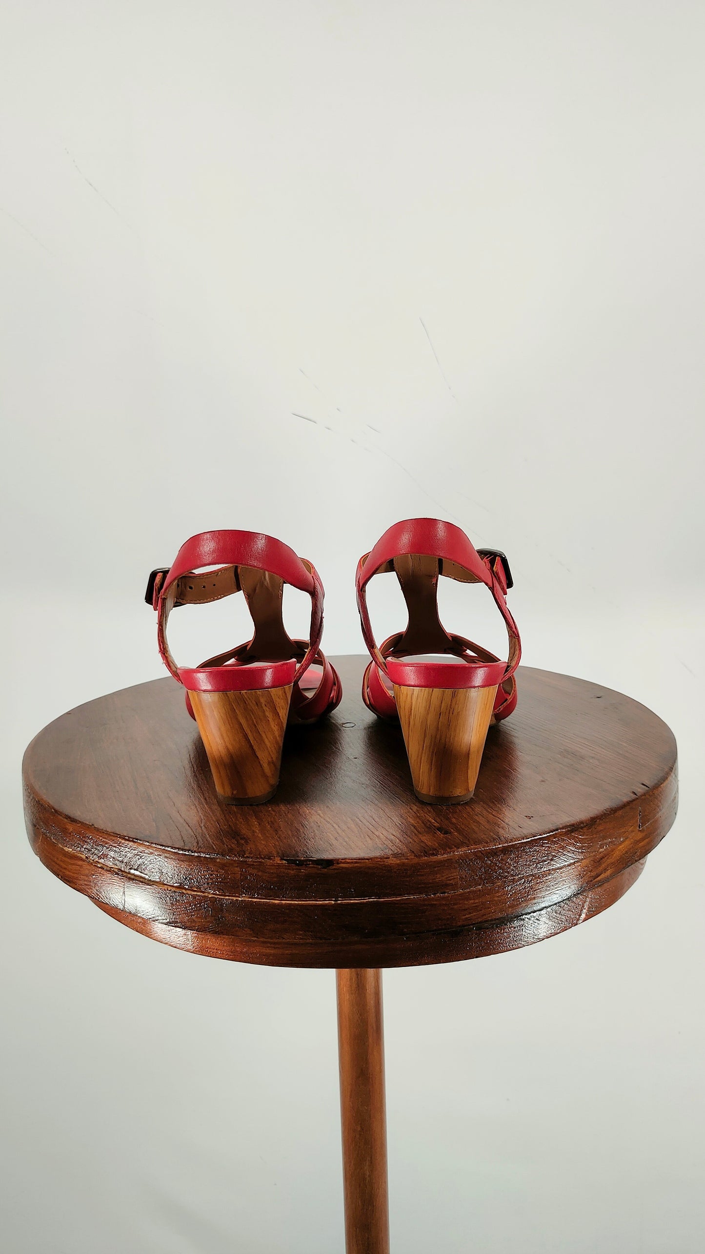 Sandalias Clarks rojas
