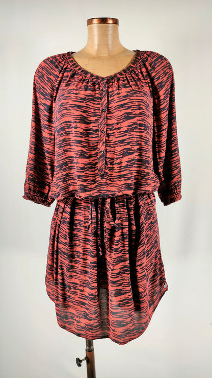 Vestido Animal Print Maisson Scotch