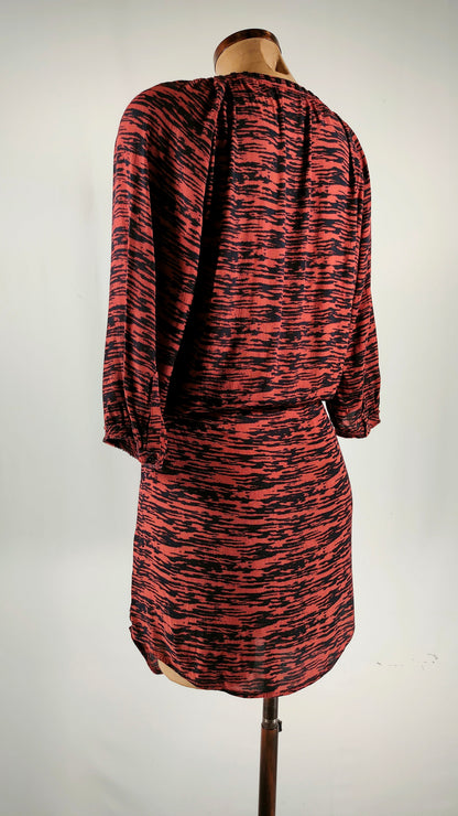 Vestido Animal Print Maisson Scotch