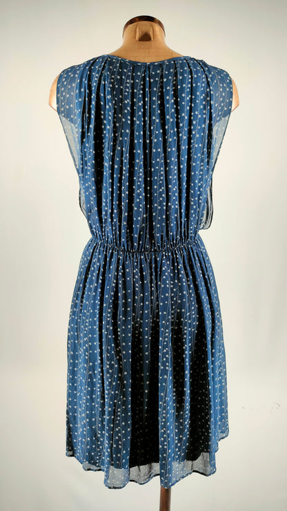 Vestido holgado Caramelo azul