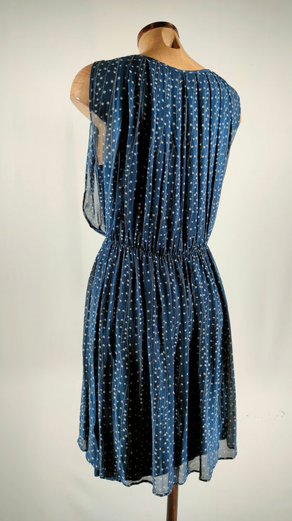 Vestido holgado Caramelo azul