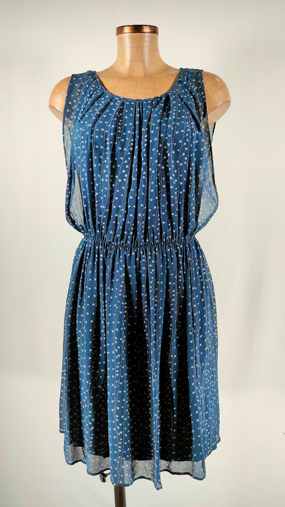 Vestido holgado Caramelo azul