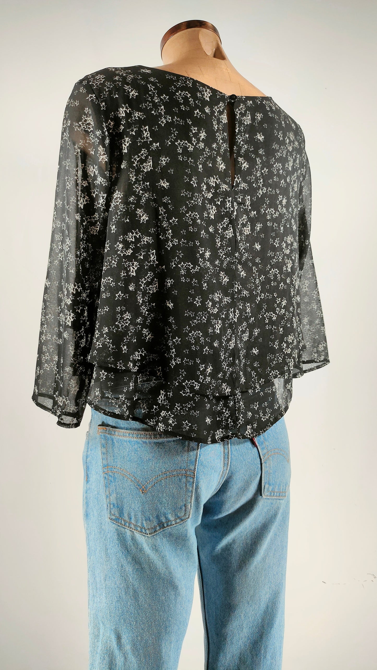 Blusa con estampado estrellas La Redoute
