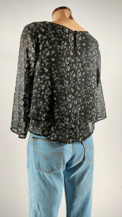 Blusa con estampado estrellas La Redoute