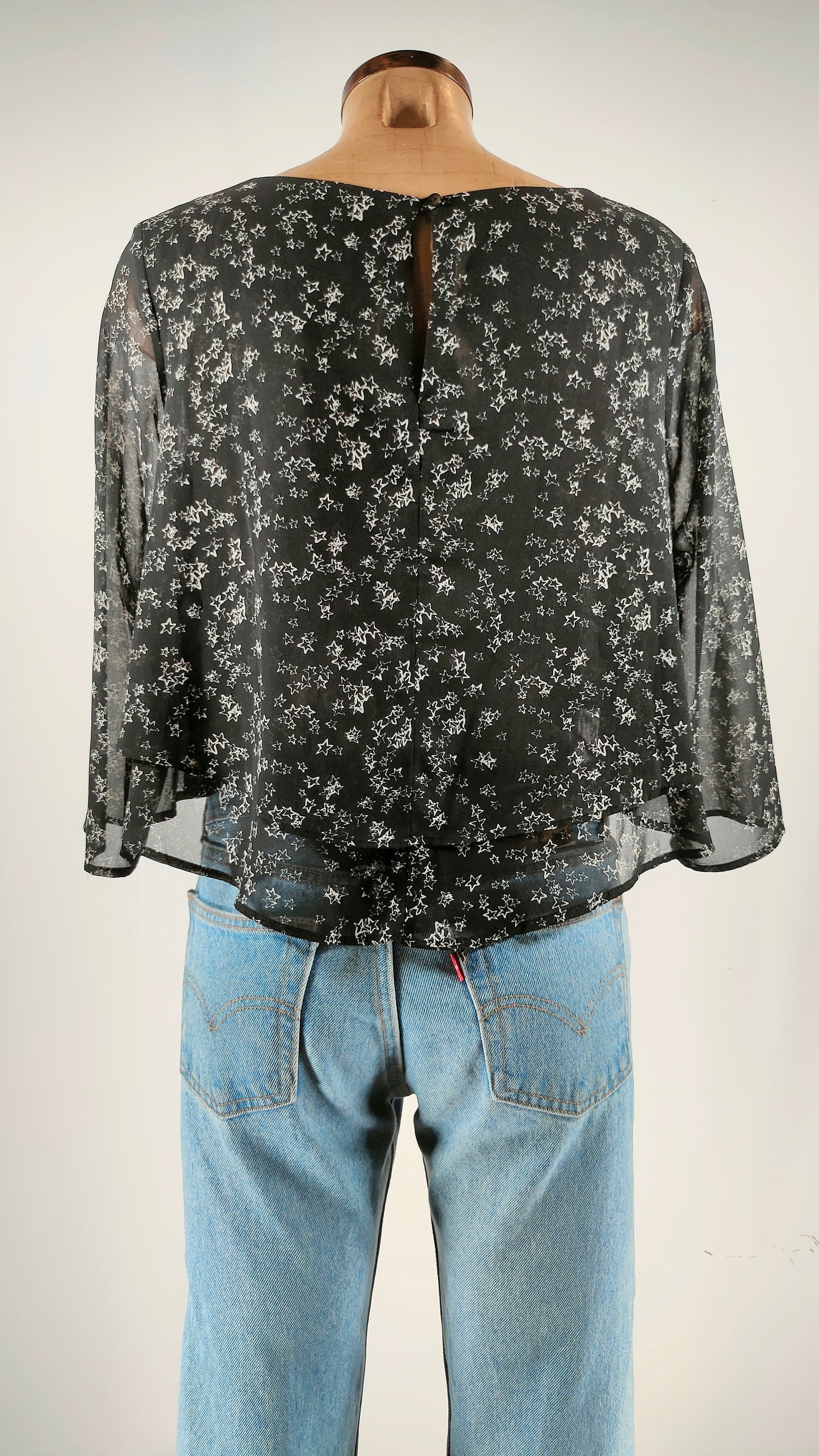 Blusa con estampado estrellas La Redoute