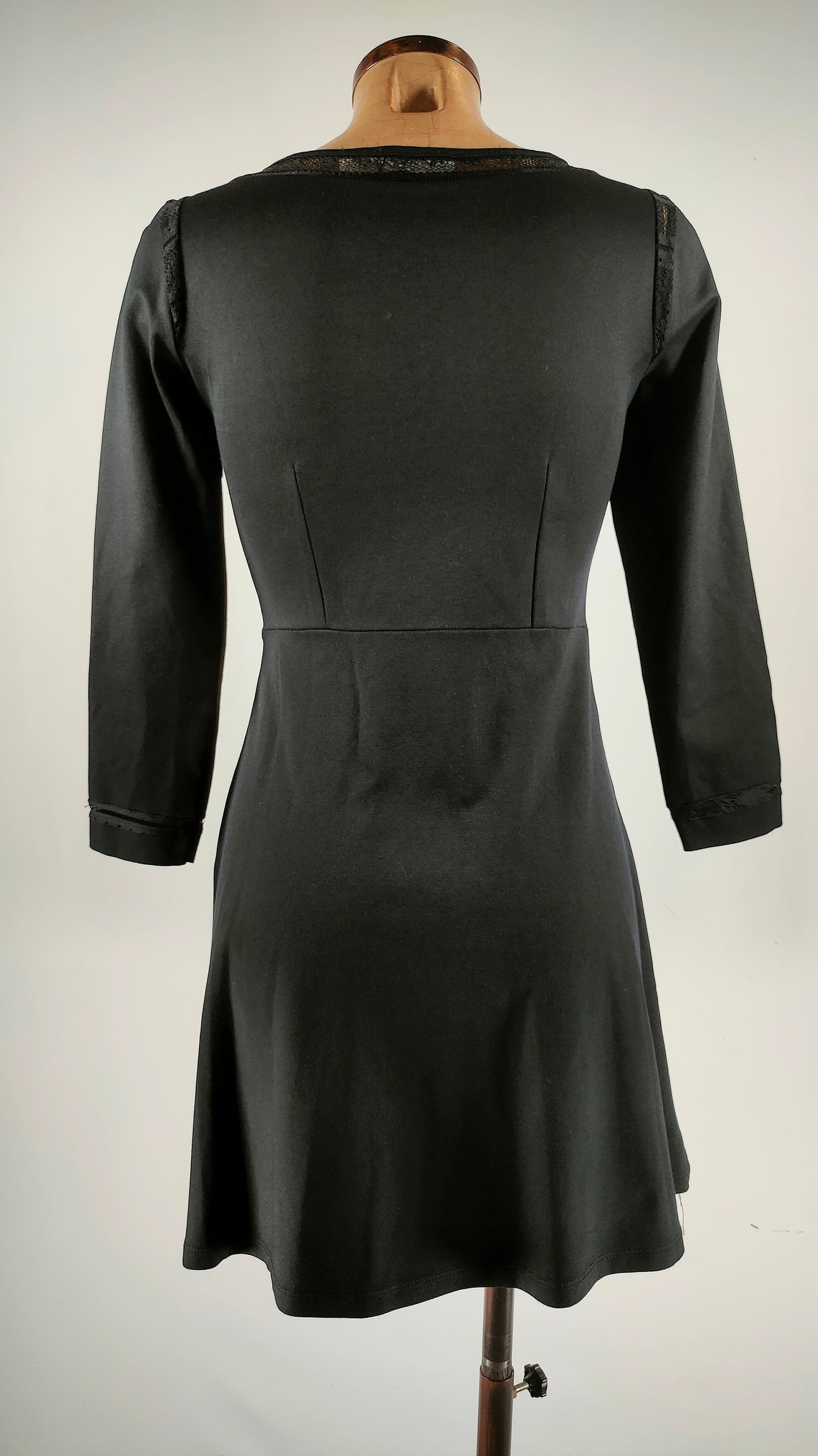 Vestido negro La Redoute