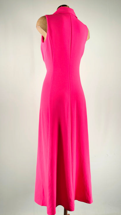 Vestido largo fucsia Calvin Klein