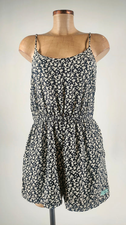 Mono estampado blanco y negro Superdry