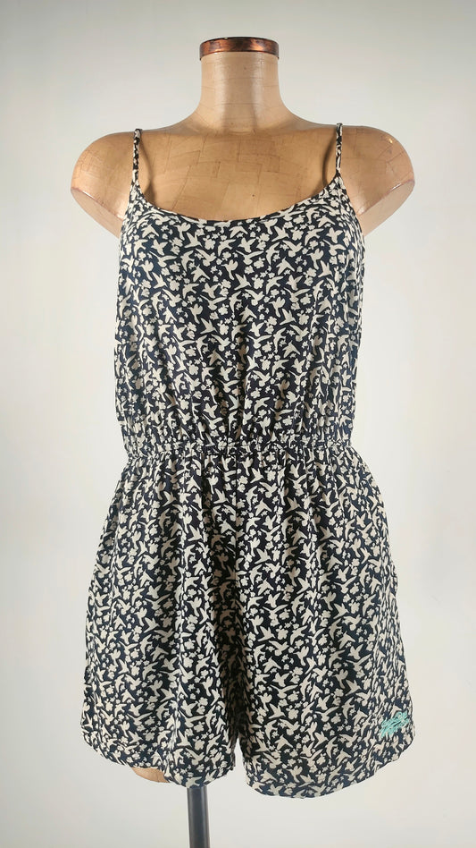Mono estampado blanco y negro Superdry