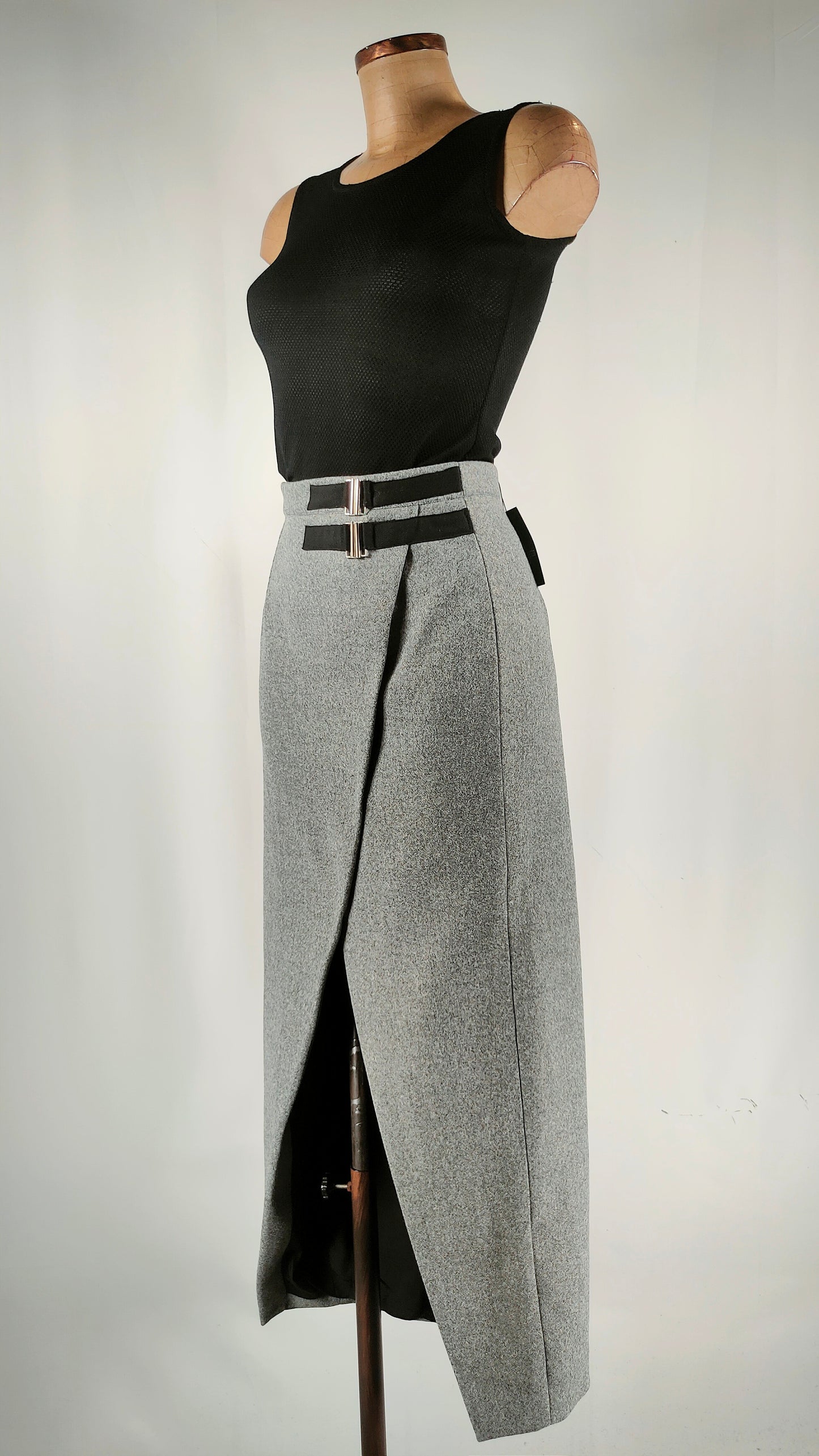 Falda Stylewe gris
