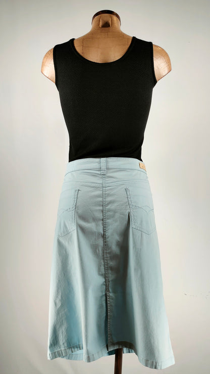 Falda azul Punto Roma